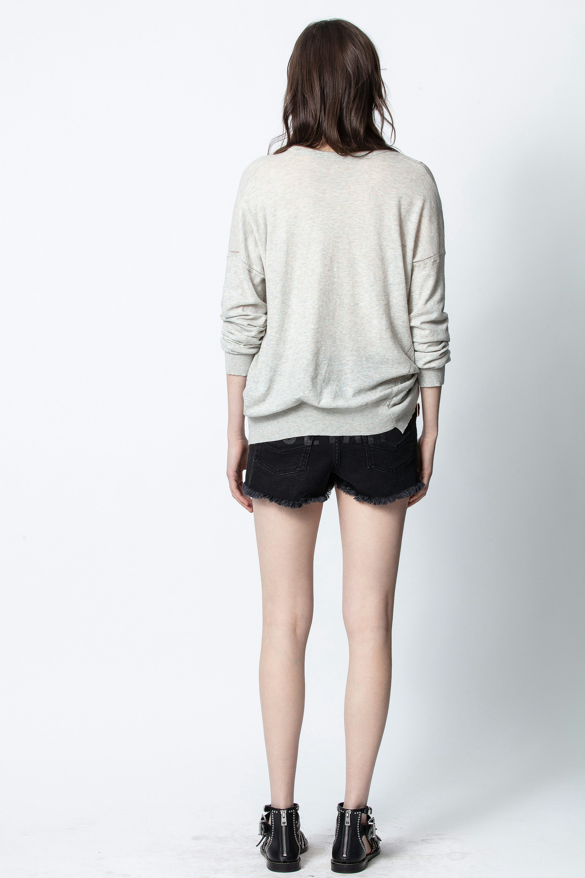 Pull Picky Twist - Pull vert femme.